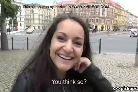 Hardcore public sex for money with amateur teen czech girl 20