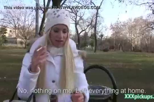 Public pickups sex video with amateur czech teen 15